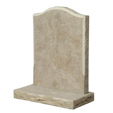 limestone-1-edited Limestone tombstone with transparent background